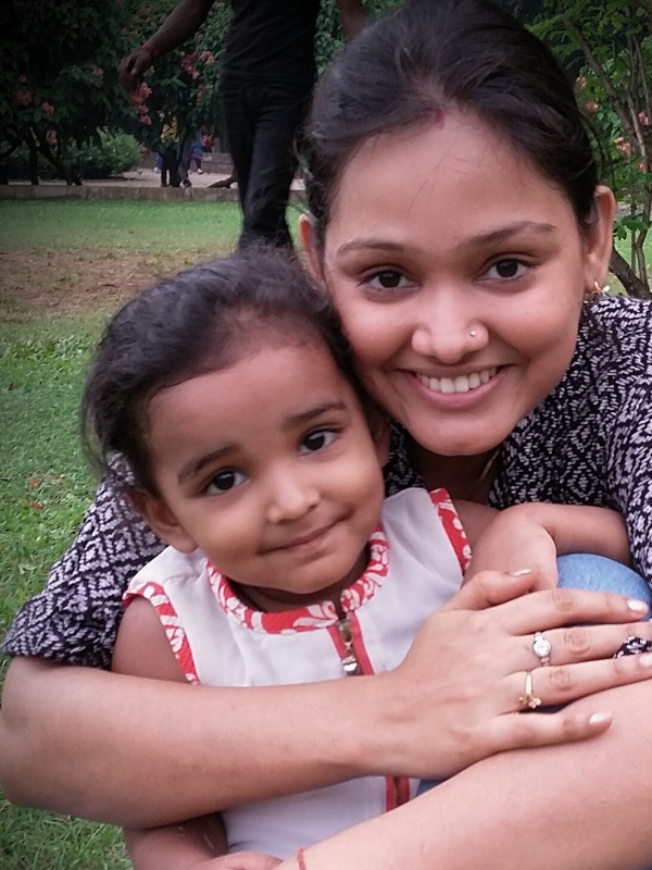 Neha (Mom)& Varenya