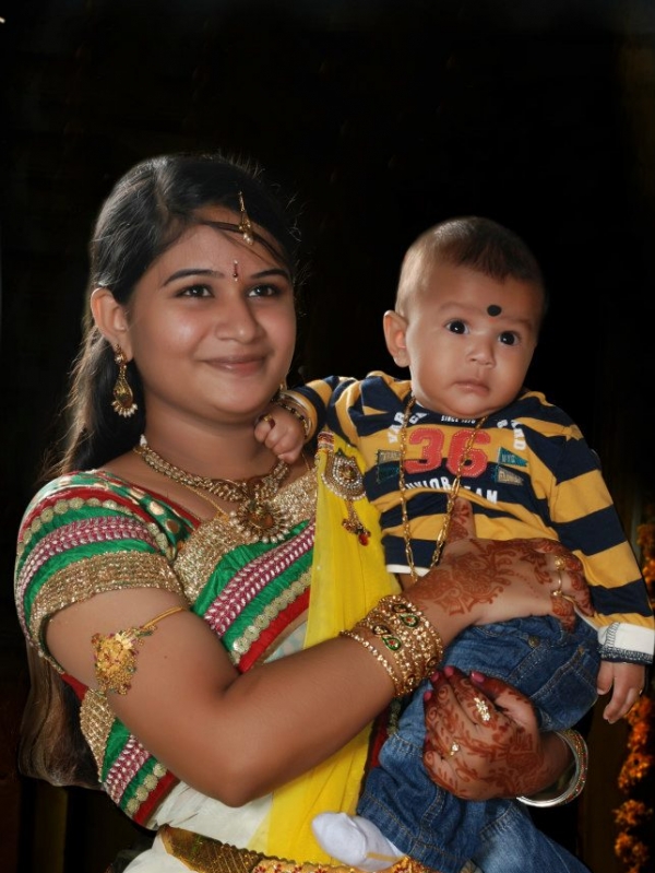 Sowjanya (Mom)& Shreyas Sowjanya (Mom)& Shreyas
