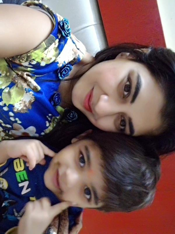 Mahima (Mom)& Shaurya Mahima (Mom)& Shaurya
