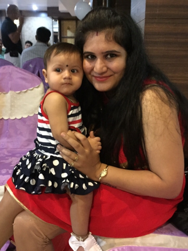 Priyanka (Mom)& Pari