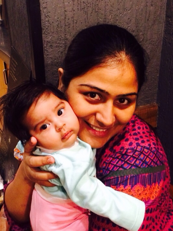 Sahiba (Mom)& Ivyana