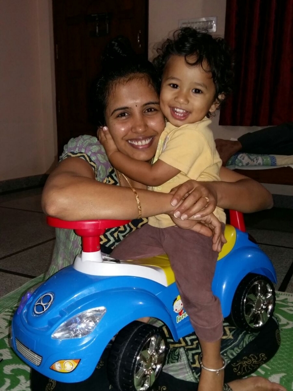 sowmya (Mom)& suvin sowmya (Mom)& suvin