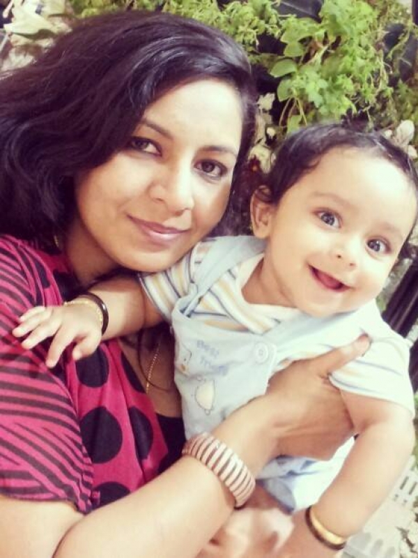 Priya (Mom)& Rishaan