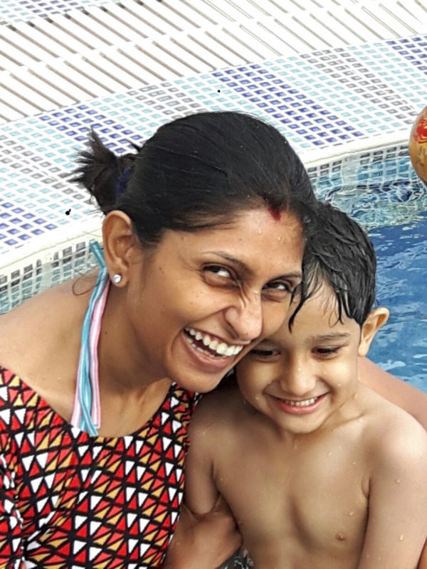 Siddhi (Mom)& Ahaan