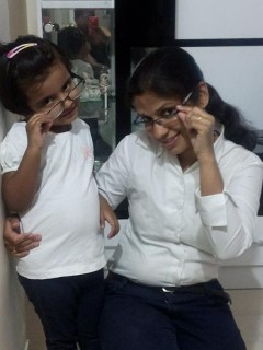 Nivedita (Mom)& Sanhavi