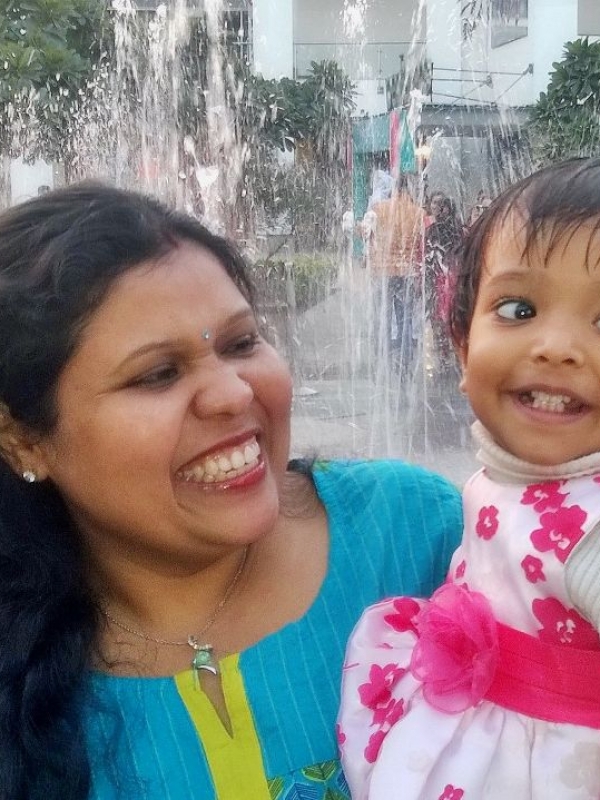Parul (Mom)& Pakhi Parul (Mom)& Pakhi