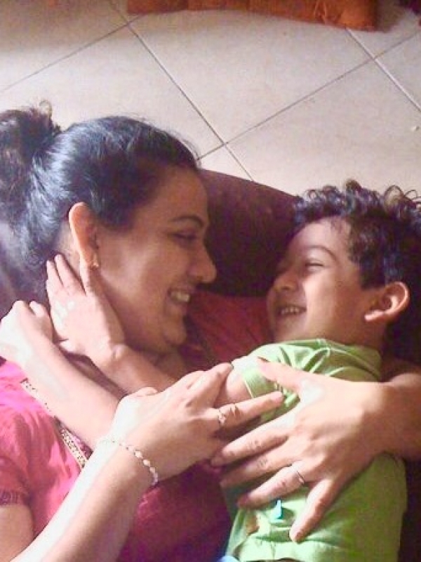 Rupali (Mom)& Areen