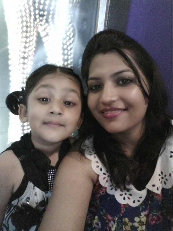 Himani (Mom)& Dhyutika Himani (Mom)& Dhyutika