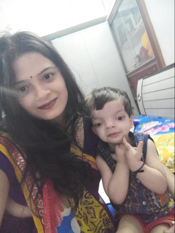 Nupur (Mom)& mansh Nupur (Mom)& mansh