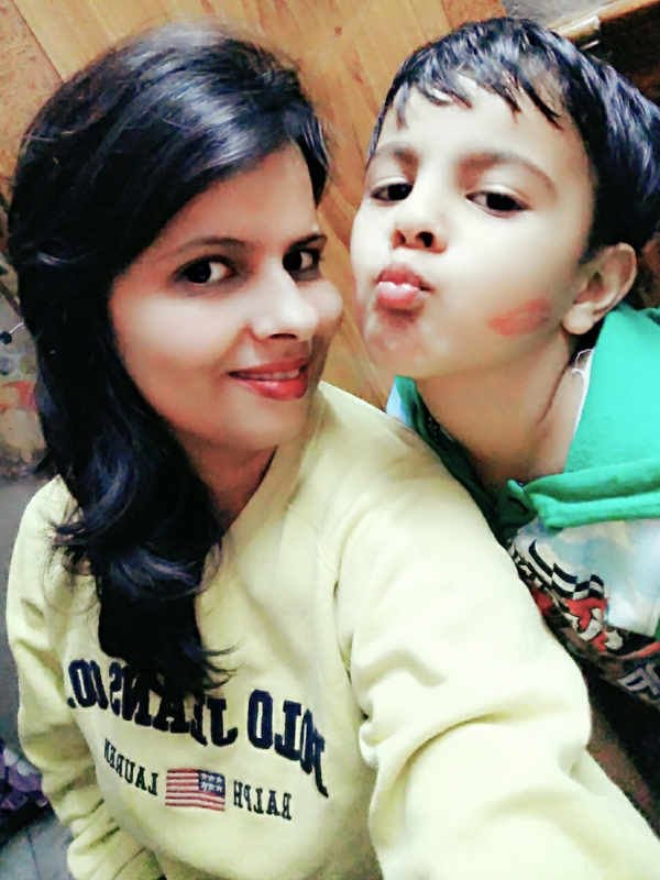 Priyanka (Mom)& Shaurya Priyanka (Mom)& Shaurya
