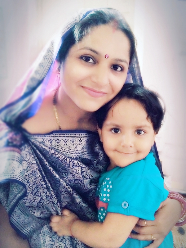 Priyanka (Mom)& Advika Priyanka (Mom)& Advika