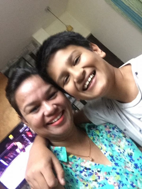 Meena (Mom)& Vivan Meena (Mom)& Vivan