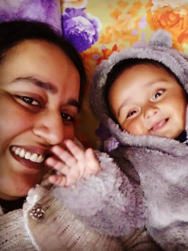 Kirandeep (Mom)& Sahib Kirandeep (Mom)& Sahib