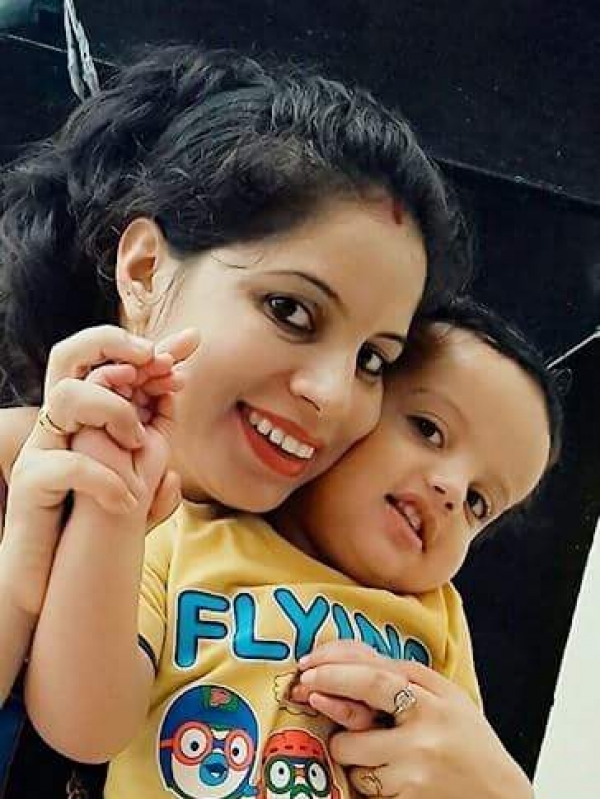 Seema (Mom)& Aayush Seema (Mom)& Aayush