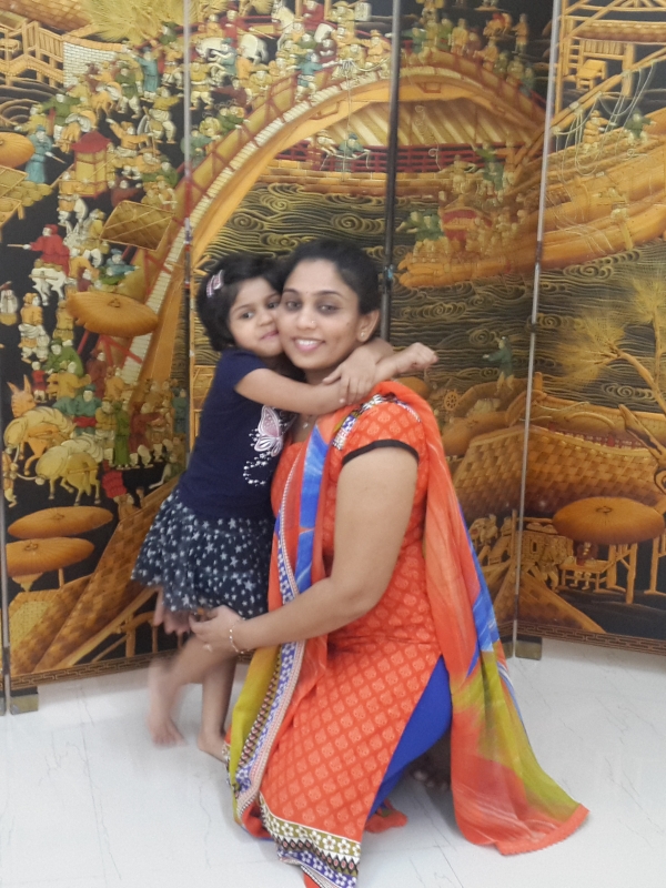 Daya (Mom)& Hridaya