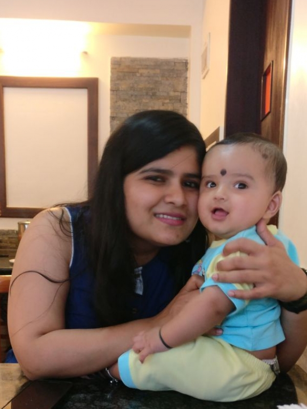 Soujanya (Mom)& Aadvik