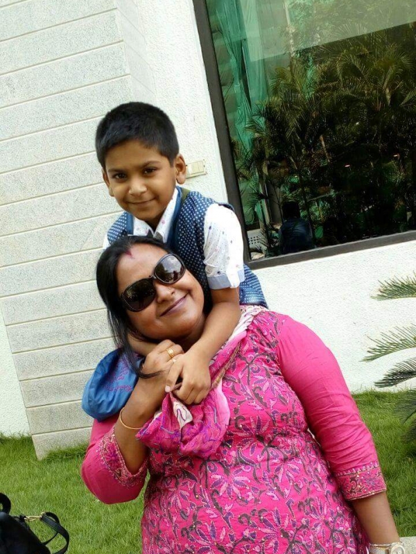 Arti (Mom)& Lakshya Arti (Mom)& Lakshya