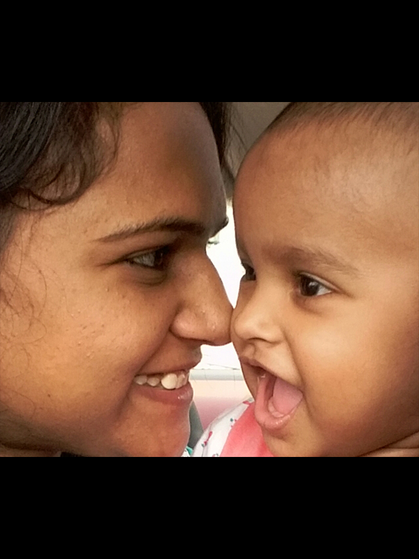 poooja (Mom)& aavya poooja (Mom)& aavya
