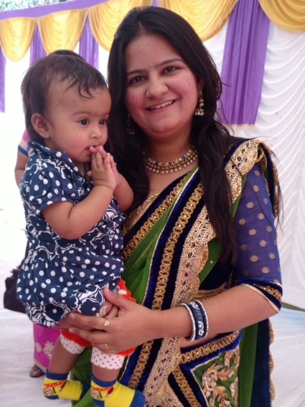 Shruti (Mom)& Riyanshi