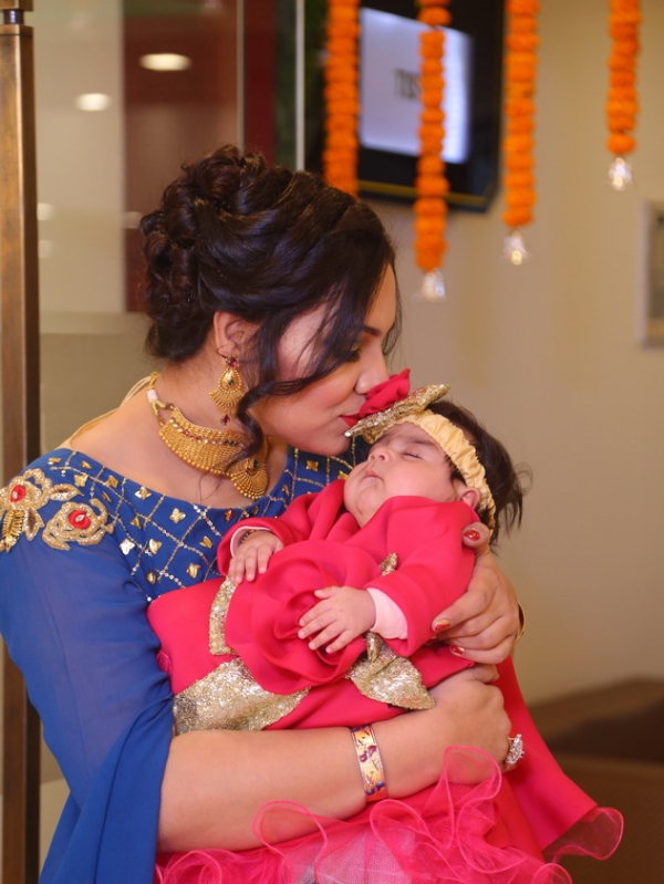 Poonam (Mom)& Amaira