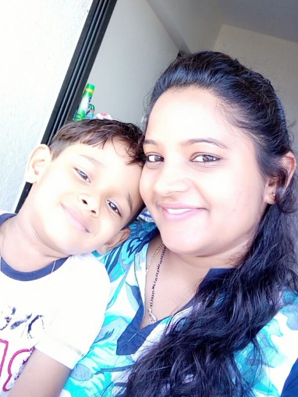 Shruthi (Mom)& Advay