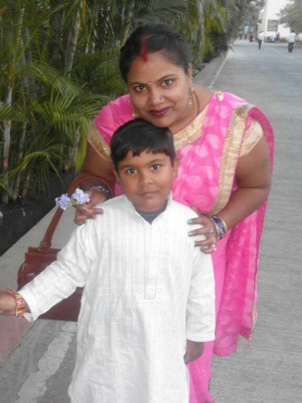 Pawan (Mom)& SNEHIL