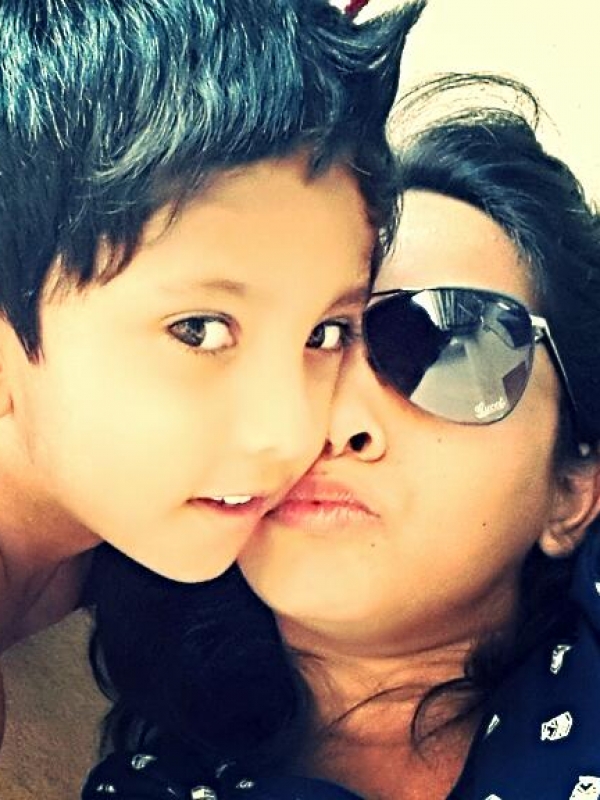 Divya (Mom)& Aarav