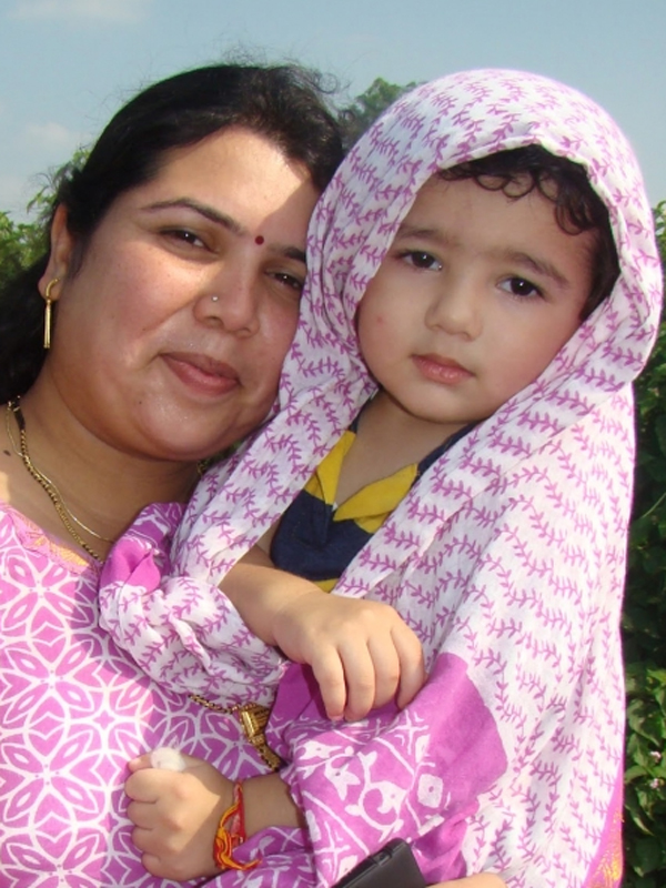 Diwya (Mom)& Anagh Diwya (Mom)& Anagh