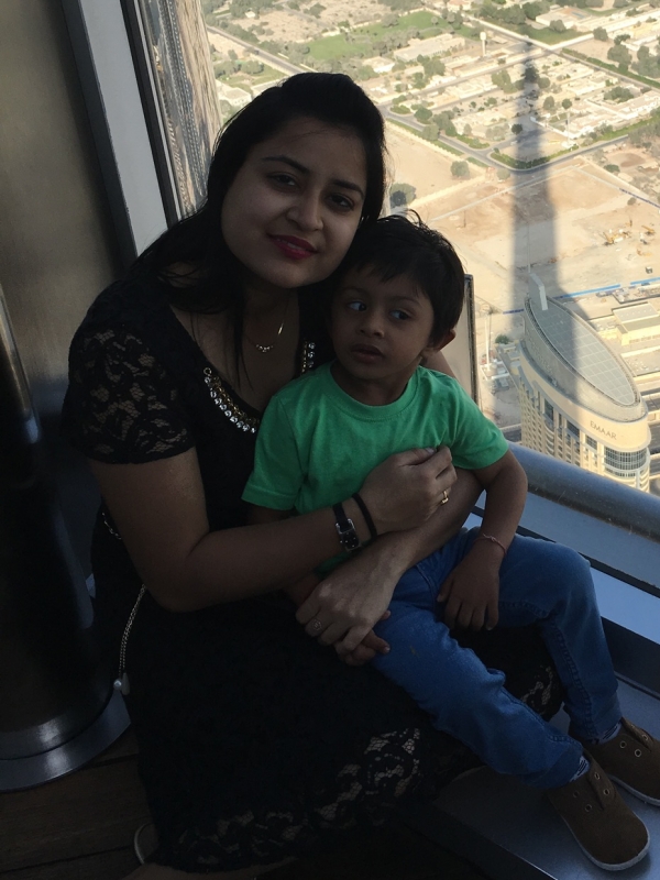 Urvashi (Mom)& Priyansh Urvashi (Mom)& Priyansh
