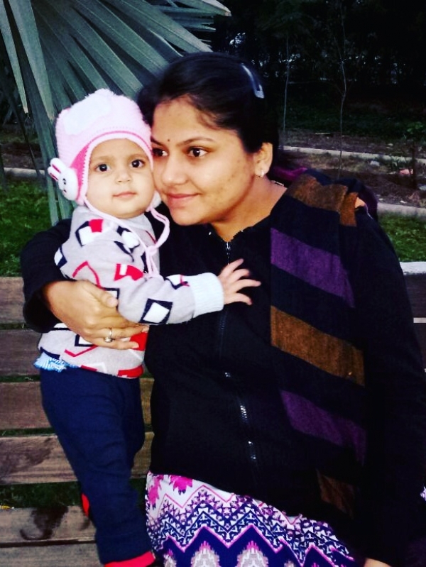 Shruti (Mom)& Aadhya