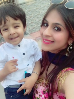 Anushree (Mom)& Ayaan