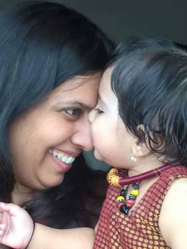 aditi (Mom)& saanvi