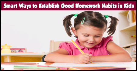 How to Establish Good Homework Habits in Children