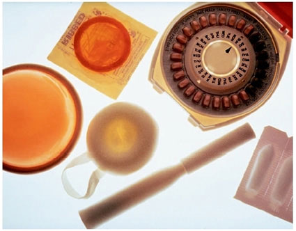 Various forms of contraception