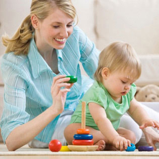 Looking after the baby, Games for kids