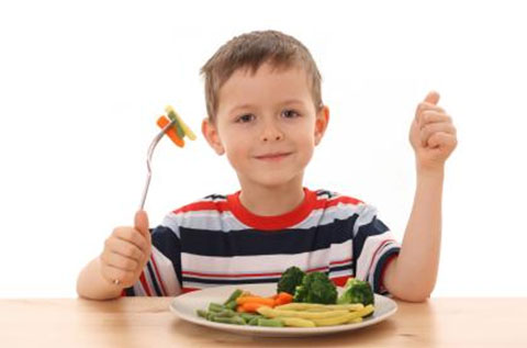 Child Eat Vegetables