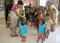 The BalwadiThe pre-schoolers 