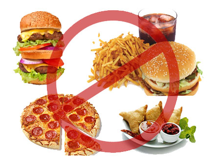 Avoid Junk Food Avoid Junk Food