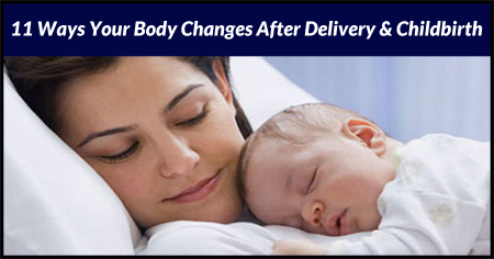 Body Changes New Moms Experience after Delivery