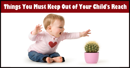 Things You Must Keep out of Your Child's Reach