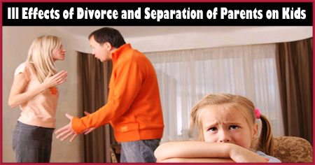 Effects of Divorce and Separation on Kids