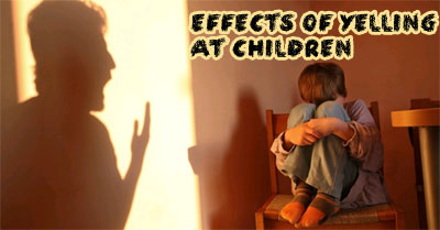 Effects of Yelling at Children