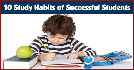 10 Study Habits of Successful Students
