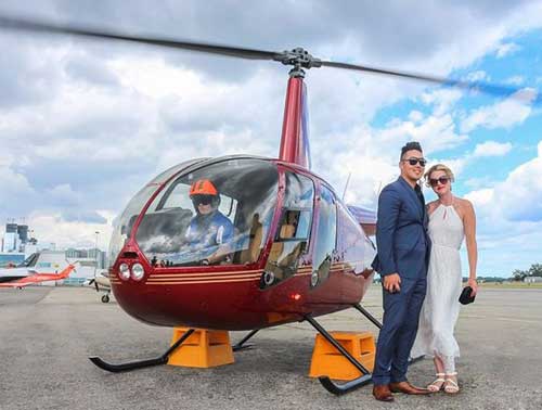 Have a Romantic Helicopter Ride