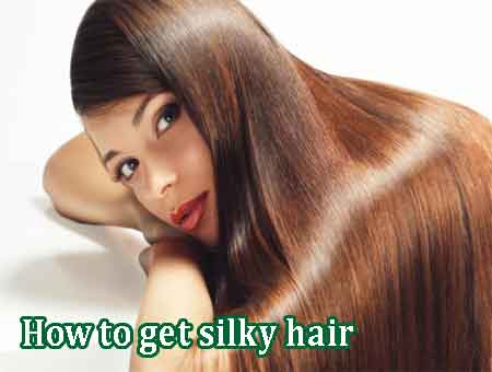 How to get silky hair