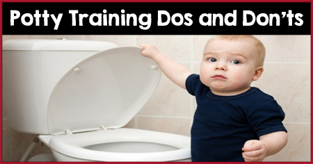 Potty Training Dos and Don'ts