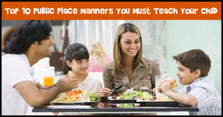 Top 10 Public Place Manners Every Child Must Know