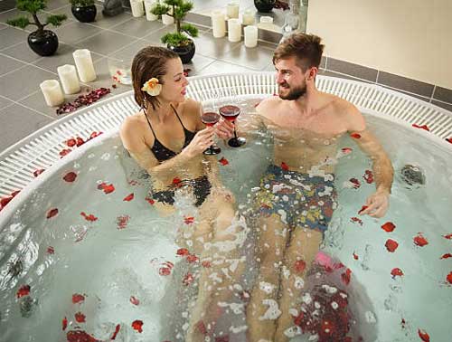 Romance in Bath Tub