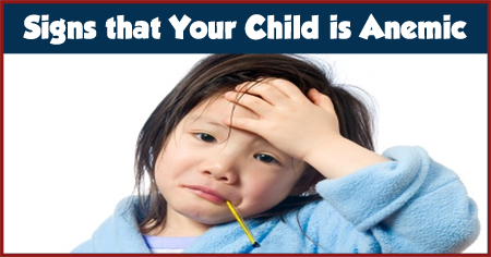 Signs that a Child is Anaemic