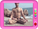 Practicing Kapalbhati pranayama